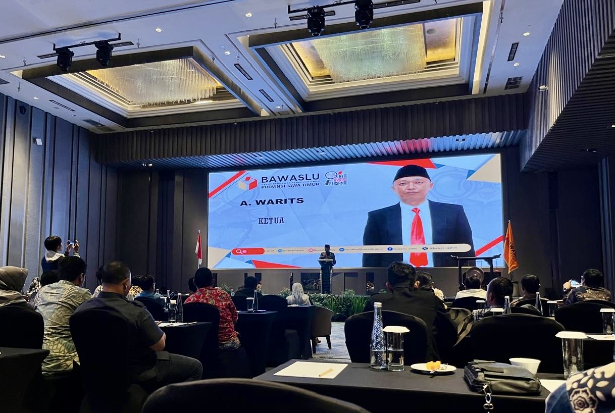 A.Warits saat menyampaikan materi