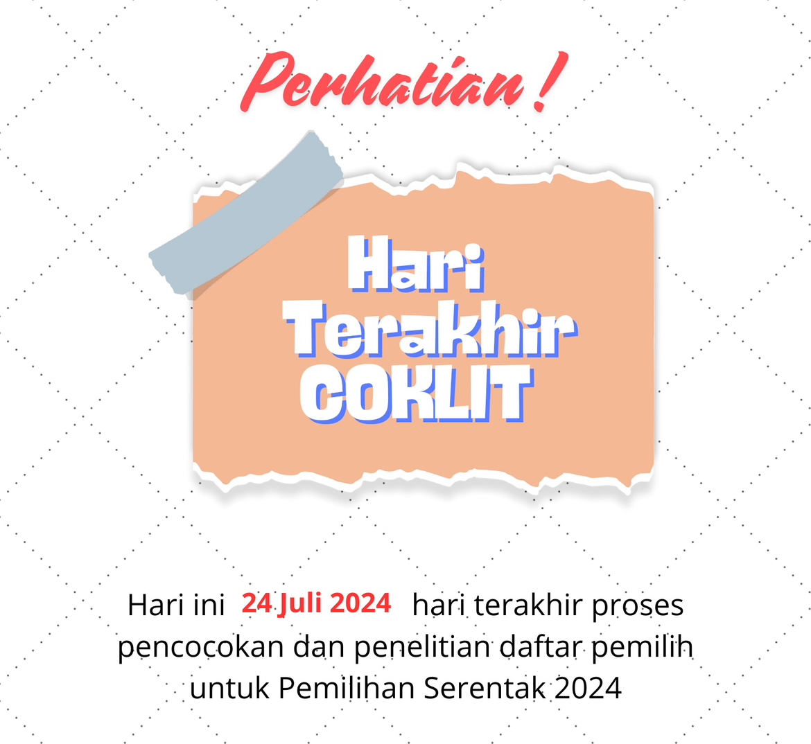 Hari Terakhir Coklit
