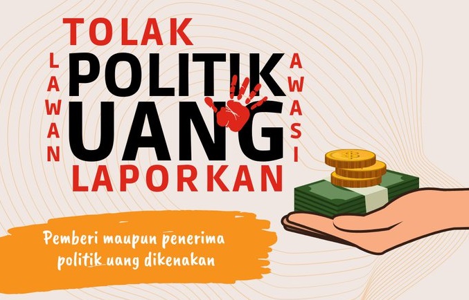 Stop Politik Uang (image dari Bawaslu RI)