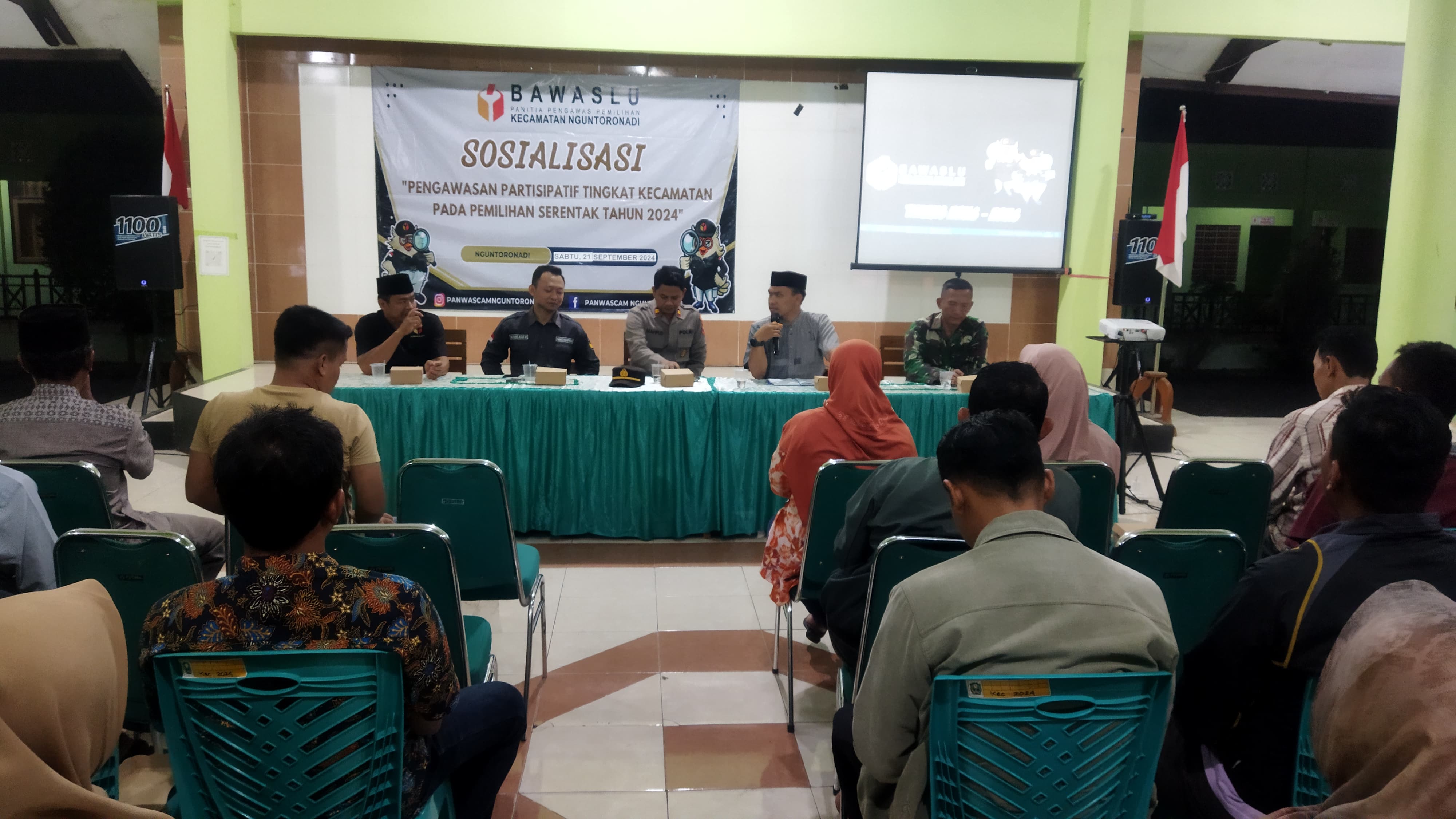 Sosialisasi Pengawasan Partisipatif di Nguntoronadi