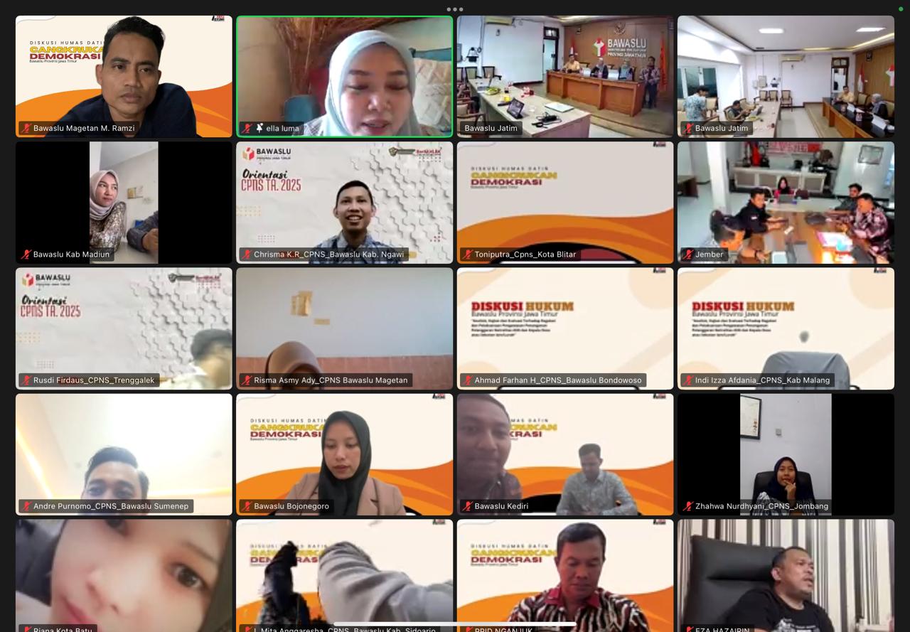 Cangkrukan Demokrasi via Zoom