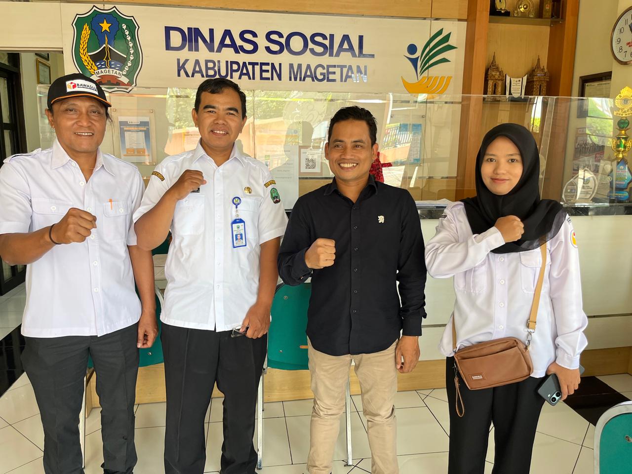 Bawaslu di Dinas Sosial