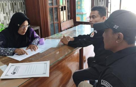 Saat Pengawasan di Desa Klurahan 