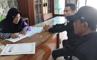 Saat Pengawasan di Desa Klurahan 
